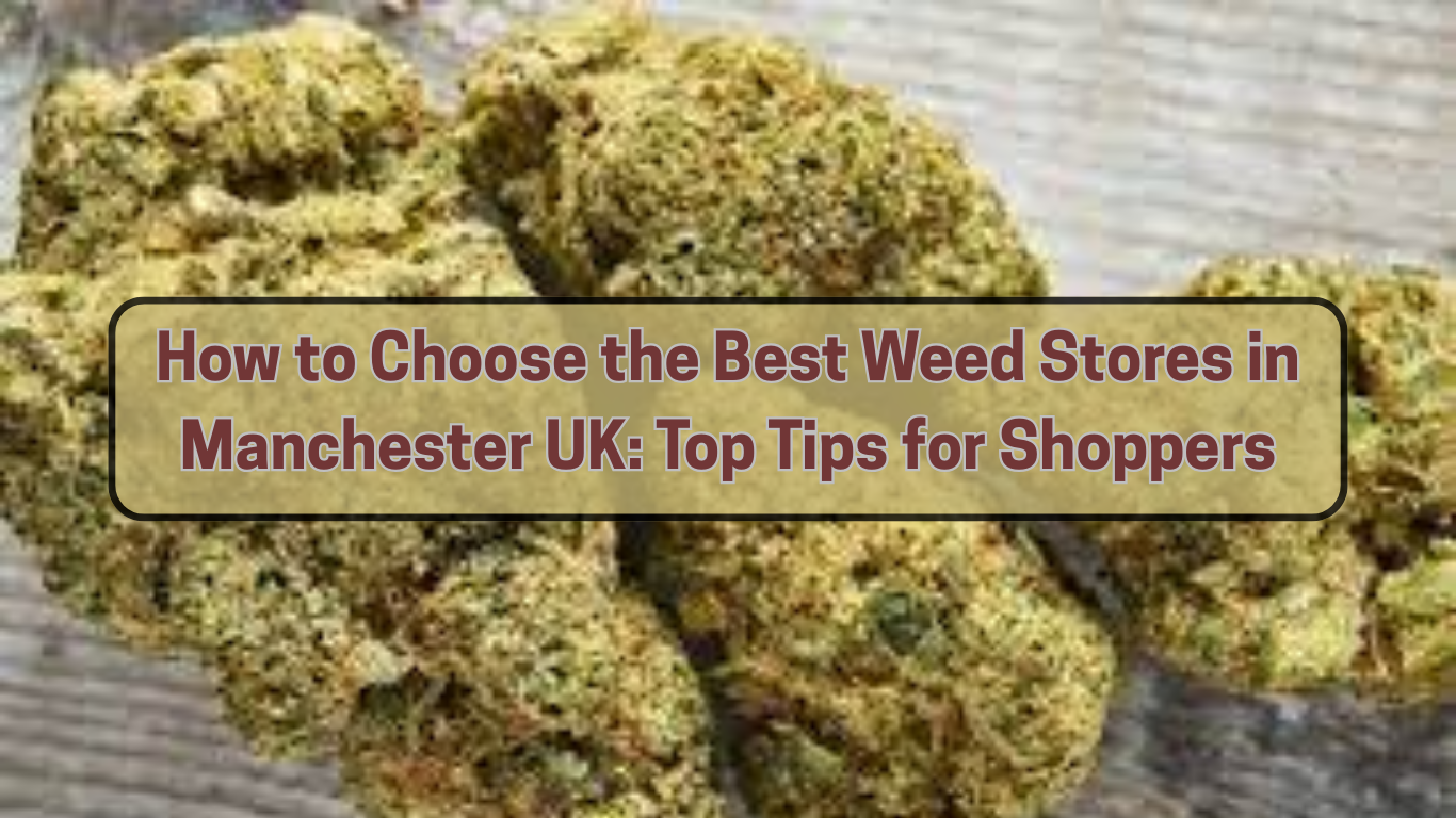 How to Choose the Best Weed Stores in Manchester UK: Top Tips for Shoppers